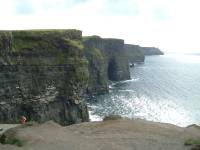 DSCF0010 The Cliffs of Mohar... staggering.  Note the human for a sense of the scale.